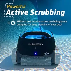 Dolphin Nautilus CC Pro Wi-Fi Robotic Pool Vacuum Cleaner Black