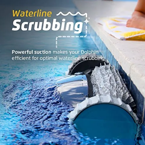 Dolphin Nautilus CC Pro Wi-Fi Robotic Pool Vacuum Cleaner Black