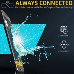 Dolphin Nautilus CC Pro Wi-Fi Robotic Pool Vacuum Cleaner Black