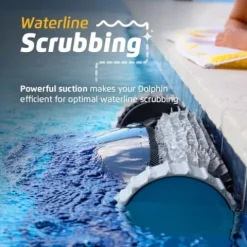 Dolphin Nautilus CC Pro Wi-Fi Robotic Pool Vacuum Cleaner Black