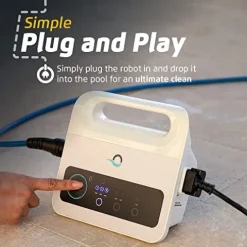Dolphin Nautilus CC Robotic Pool Vacuum Cleaner up to 33 FT – Bundle with Ultra Fine Filter Basket