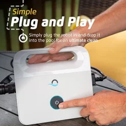 Dolphin Nautilus CC Robotic Pool Vacuum Cleaner – Blue/Black