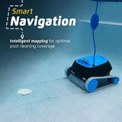 Dolphin Nautilus CC Robotic Pool Vacuum Cleaner – Blue/Black