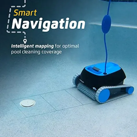 Dolphin Nautilus CC Robotic Pool Vacuum Cleaner – Blue/Black