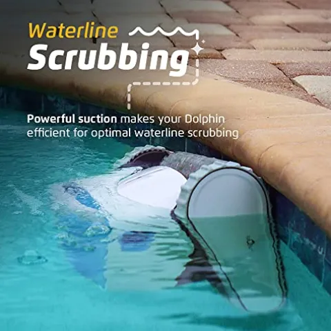 Dolphin Proteus DX4 Automatic Robotic Pool Vacuum Cleaner White