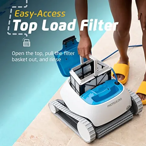 Dolphin Proteus DX3 Robotic Pool Vacuum Cleaner Multicolor