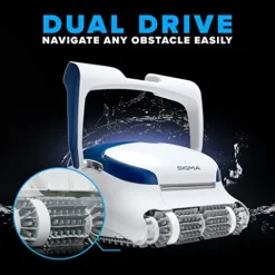 Dolphin Sigma Robotic Pool Cleaner Blue
