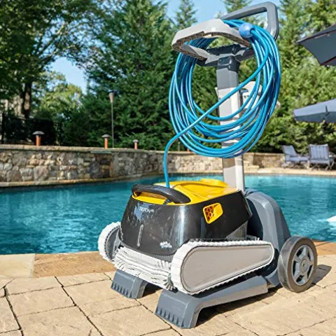 Dolphin Triton PS Inground Robotic Pool Cleaner with Caddy