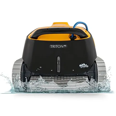 Dolphin Triton PS Robotic Pool Cleaner Orange/Black