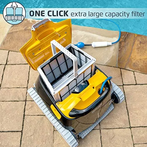 Dolphin Triton PS Robotic Pool Cleaner Orange/Black