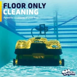 Dolphin Wave 140 Commercial Robotic Pool Vacuum Cleaner Yellow