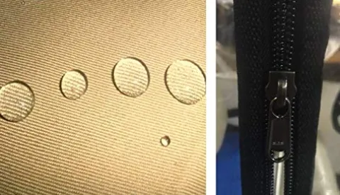 DOORWORKS GOLF CART ENCLOSURES Blue Universal Golf Cart Cover with Travel Bag – Portable & Drivable 4-Sided – Fits EZGO TXT RXV & Club Car DS Precedent Onward (Blue, 60” L X 44” W)