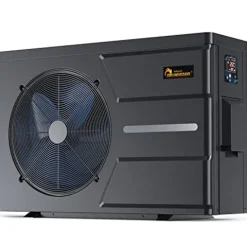 DR. INFRARED HEATER DR-650HP Full DC Inverter Heat Pump for Ground Swimming Pools, Black