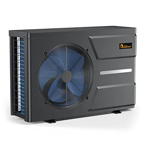 DR. INFRARED HEATER DR-900HP Full DC Inverter 90,000 BTU Heat Pump Ground Swimming Pools Black