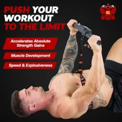 Dragon Door Isomax Isometric Training Equipment – Barbell with Digital Force Generation Meter – At Home Isometric Handgrip Workout Machine