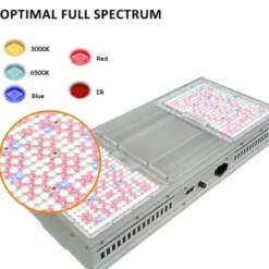 DREAM SPACE 800W LED Grow Light 4x6ft Dimmable UV IR for Indoor Hydroponics
