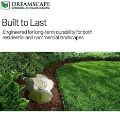 Dreamscape Cleanline Aluminum Edging Mill Finish 3/16″W x 4″H x 8’L