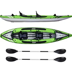 Driftsun Almanor 130 Inflatable Kayak Green 2 Person