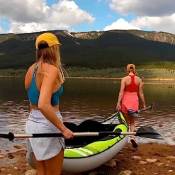 Driftsun Almanor 130 Inflatable Kayak Green 2 Person