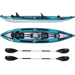 Driftsun Almanor 146 Inflatable Touring Kayak Blue – 2 Person + 1 Child