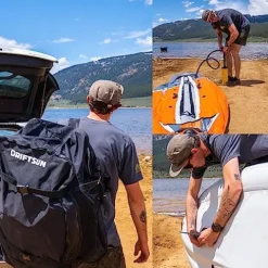 Driftsun Rover 120 Inflatable Kayak – White Classic