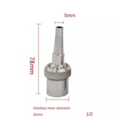 Drincoshow Stainless Steel Fountain Nozzle Set 1/2″ to 4
