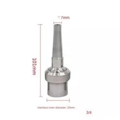 Drincoshow Stainless Steel Fountain Nozzle Set 1/2″ to 4
