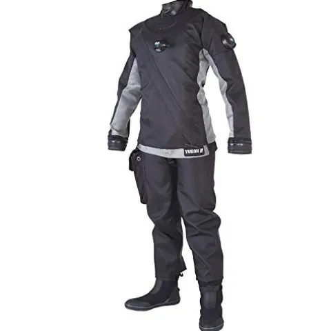 DUI Yukon II Men’s Drysuit Scuba Diving Dry Suit Gray
