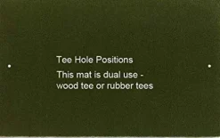 DURA-PRO Perfect Reaction Golf Mat – Premium Turf Indoor/Outdoor Mat for Hitting & Chipping