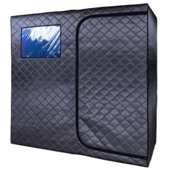 Durasage Portable Full Size Infrared Sauna 2-Person Gray