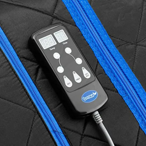 Durasage Portable Infrared Sauna Spa for Home Relaxation Black