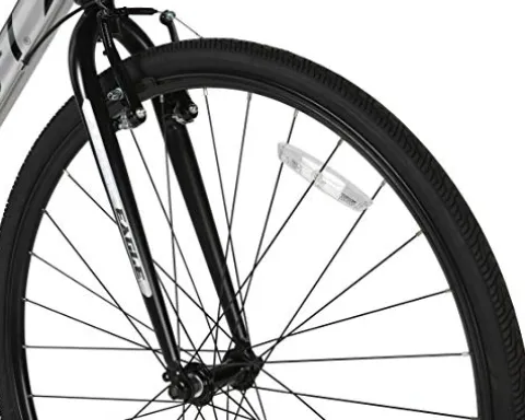 Dynacraft Alpine Eagle 700C 40CM Aluminum Frame Hybrid Bike Silver