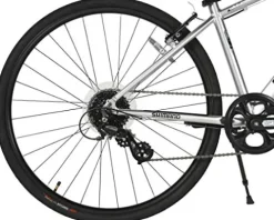 Dynacraft Alpine Eagle 700C 40CM Aluminum Frame Hybrid Bike Silver