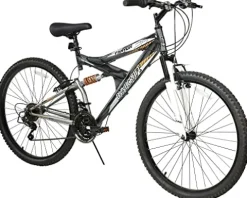 Dynacraft Silver Canyon 26″ Mountain Bike Silver Canyon Black