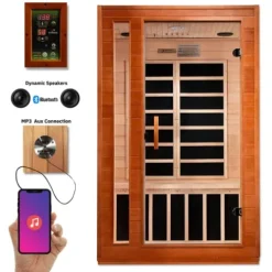 Dynamic Saunas Cardoba DYN-6203-01 Low EMF FAR Infrared Sauna