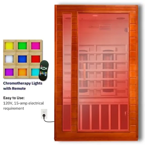 Dynamic Saunas Full Spectrum Ultra Low EMF FAR Infrared Sauna – Curb Side Delivery