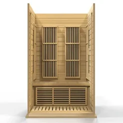 DYNAMIC SAUNAS Maxxus Toulouse MX-K206-01 FAR Infrared Sauna Natural Finish
