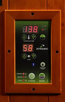 DYNAMIC SAUNAS Santiago Full Spectrum Ultra Low EMF FAR Infrared Sauna