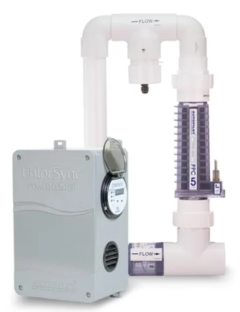 E ESEASONGEAR AutoPilot ChlorSync Gen II Salt Chlorine Generator