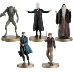 Eaglemoss Limited Harry Potter Wizarding World 1:16 Scale Figure Set of 40 Multicolor