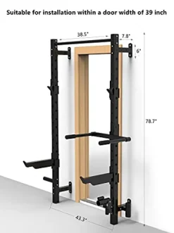 EAS1SOOPE Power Cage Wall Mounted Squat Rack Basic Models