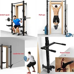 EAS1SOOPE Power Cage Wall Mounted Squat Rack Basic Models