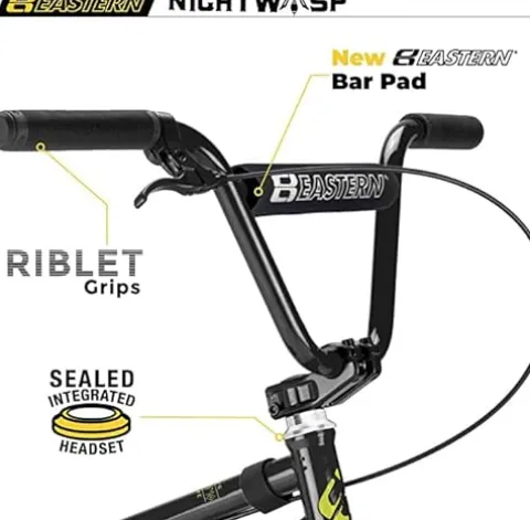Eastern Bikes Nightwasp 20 Inch BMX Bike Black