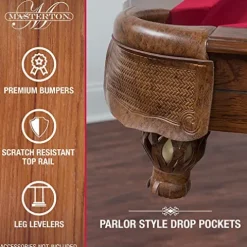 EastPoint Sports Burgundy Masterton Burgundy – Improved Packaging