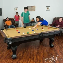 EastPoint Sports Masterton 87-Inch Pool Table Tan