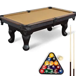 EastPoint Sports Masterton 87-Inch Pool Table Tan
