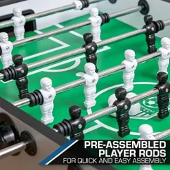 EastPoint Sports Monaco Official Competition Foosball Table with 4 Foosballs