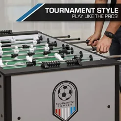 EastPoint Sports Monaco Official Competition Foosball Table with 4 Foosballs