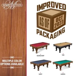 EastPoint Sports Tan Masterton Table Tennis Table Tan – Improved Packaging