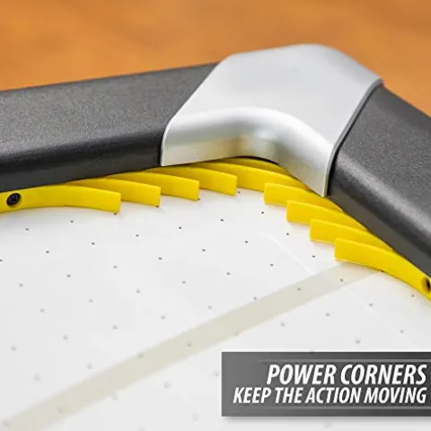 EastPoint Sports Triple-Deke Hover Hockey Table 80″ for Indoor Play, LED Scoring, Black